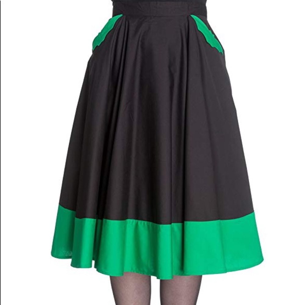 Hell Bunny bat circle skirt